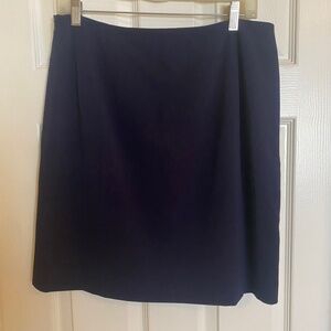 Josephine Chaus Navy Blue Skirt NWOT Size 14 Suit Skirt